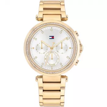 Relógio de quartzo de mulher Tommy Hilfiger Pippa 1782703 38mm bicolor aço inoxidável