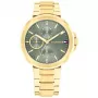 Tommy Hilfiger Relógio de quartzo mulher Pippa 1782755 38mm mostrador prateado bicolor aço inoxidável