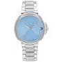 Relógio de quartzo Tommy Hilfiger Pippa para mulher 1782777 34mm prateado aço inoxidável malha