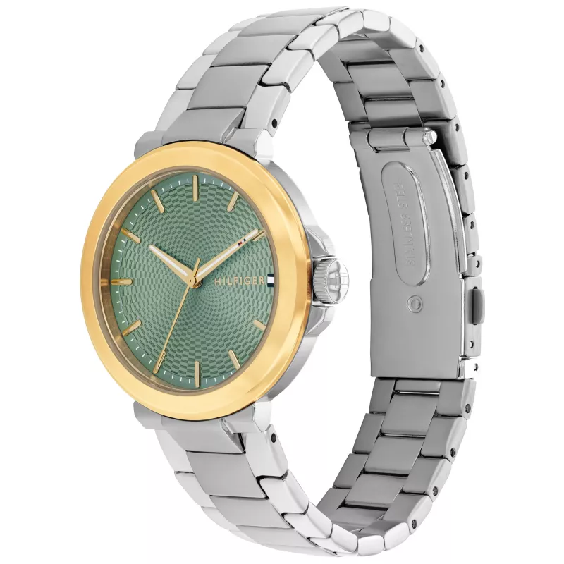Relógio de quartzo de mulher Tommy Hilfiger Pippa 34 mm prateado aço inoxidável 1782778