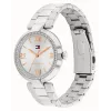Relógio de mulher Tommy Hilfiger Pippa de quartzo 34 mm em aço inoxidável prateado com malha