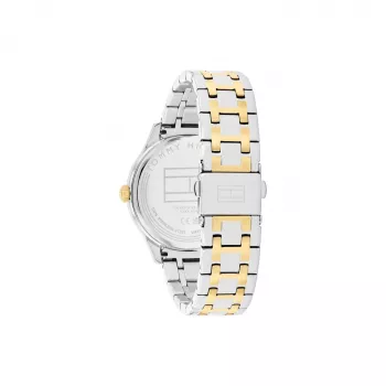 Relógio de quartzo Tommy Hilfiger Pippa para senhora 38mm branco silicone