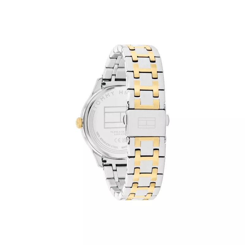 Relógio de quartzo Tommy Hilfiger Pippa para senhora 38mm branco silicone