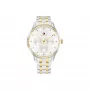 Relógio de quartzo Tommy Hilfiger Pippa para senhora 38mm branco silicone