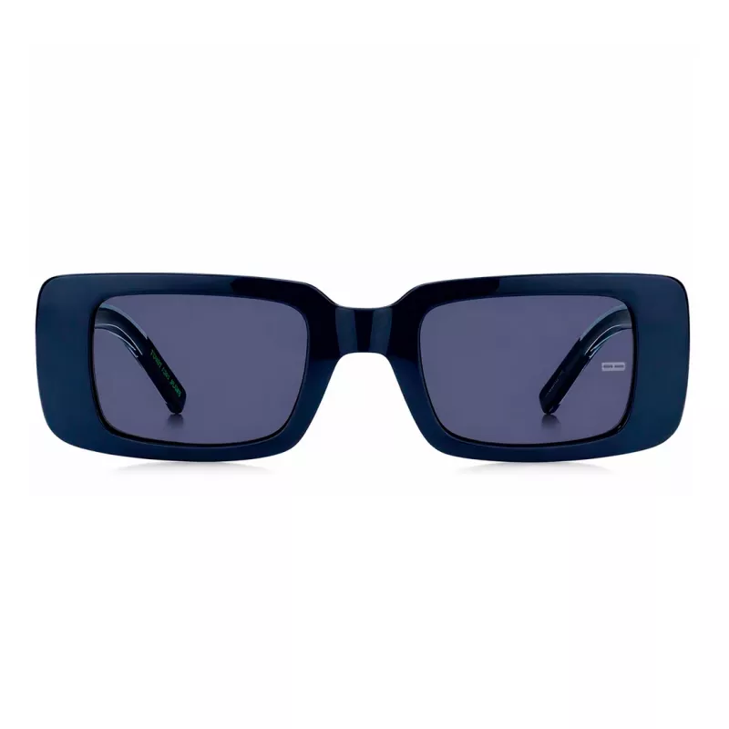 Óculos de sol de mulher Tommy Hilfiger TJ-0056-S-PJP armação de acetato Havanna, lentes castanhas 49 mm
