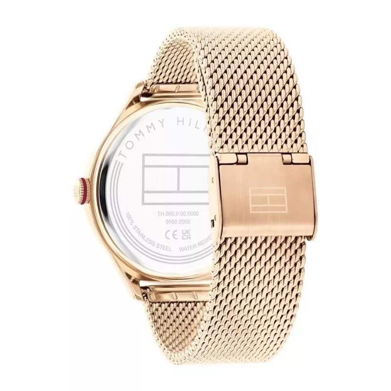 Relógio Tommy Hilfiger de mulher 1782653 41mm prateado aço inoxidável
