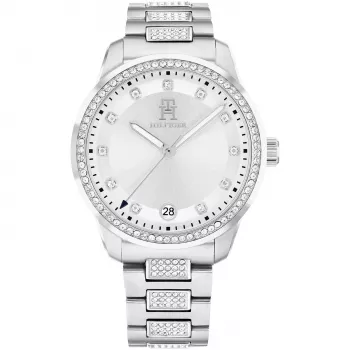 Relógio de mulher TOMMY HILFIGER 1782757 (36mm) - Bracelete de malha de aço inoxidável prateado