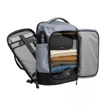Tomtoc Navigator-T66 Liteway Mochila de Viagem, 17/40L (Cinzento)
