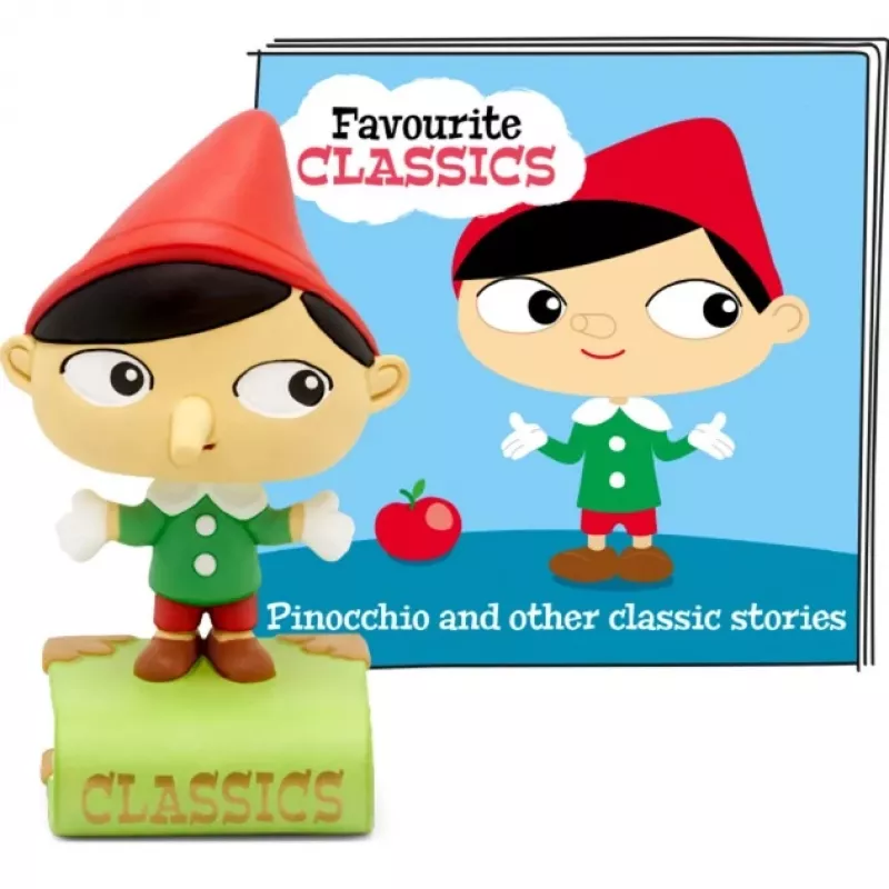 Tonies Favourite Classics - Pinocchio Audiolivro com Locução em Inglês