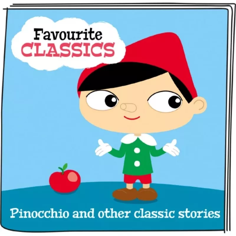 Tonies Favourite Classics - Pinocchio Audiolivro com Locução em Inglês