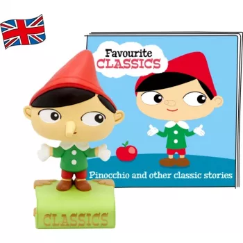 Tonies Favourite Classics - Pinocchio Audiolivro com Locução em Inglês