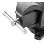 Torno de bancada giratório para serralheiro TOPEX 200 mm