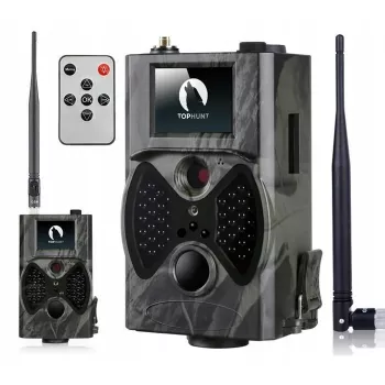 Câmara de caça TOPHUNT HC300M Woodland 1080P 12MP MMS GPRS SIM