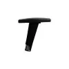 Topstar T2 braços ajustáveis em altura com softpad, preto/cromado, 1 par (7090 CHR)