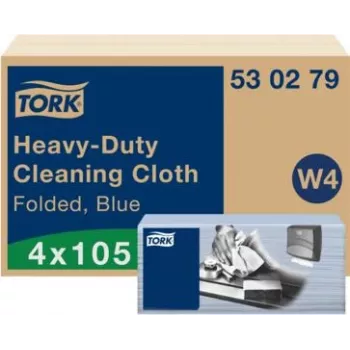 Tork Pano de limpeza não tecido 35,5x41,5cm Azul 1 camada 4x105 unidades (480121)