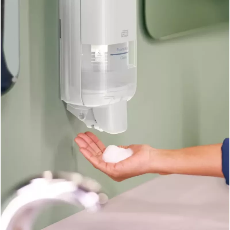 Dispensador de Sabão e Desinfetante Tork S4, Branco