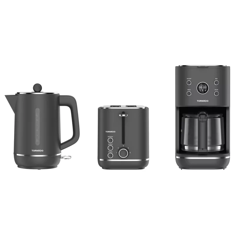 TORNADO TKE-01328-GS Chaleira Elétrica Retro, 1,7 L, 2200 W, Bege