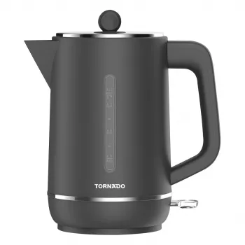 TORNADO TKE-01328-GS Chaleira Elétrica Retro, 1,7 L, 2200 W, Bege
