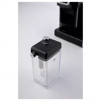 TORNADO TST-550M-GS máquina de café 7-em-1 com bomba de 15 bar, depósito de água de 1,8 l, espumador de leite – preto/prateado