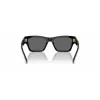 Tory Burch TY7207U200487 Óculos de sol de mulher em forma de olho de gato - Armação castanha transparente, lentes castanhas degradê, 53 mm