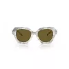 Tory Burch TY7215U 318473 óculos de sol de mulher - Dark Havana, castanho degradê, 51mm