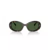 Tory Burch Óculos de sol mulher TY7214U172871 - forma quadrada/borboleta, lentes degradê castanhas, 53/19/140 mm