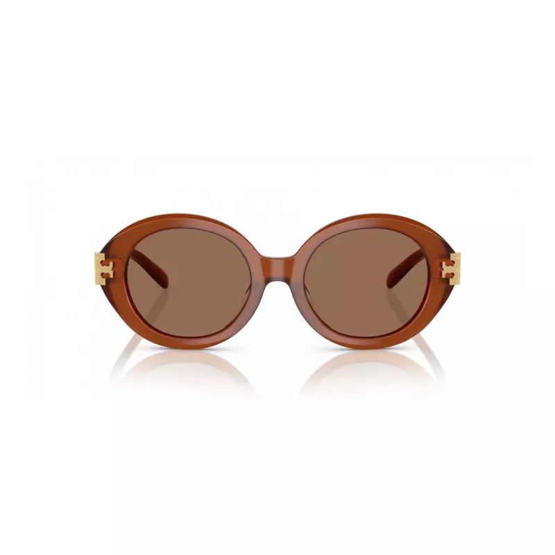 Tory Burch Óculos de sol de mulher TY7210U Havana Castanho Degradê 52mm