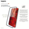 TOTI PREMIUM película de vidro temperado 3D para ecrã, cobertura total para Samsung Galaxy S25 Ultra