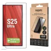 TOTI PREMIUM película de vidro temperado 3D para ecrã, cobertura total para Samsung Galaxy S25 Ultra