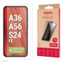TOTI Protetor de ecrã Tempered Glass 2D para Samsung Galaxy A37/A57/A36/A56/S24 FE/S25 FE