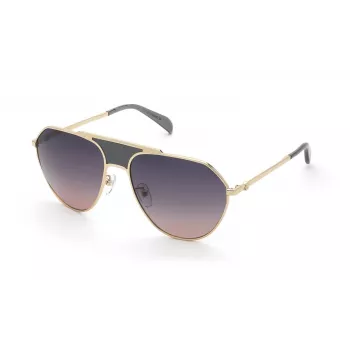 Óculos de sol unissexo TOUS STOC46-610300 - armação em acetato, lentes em policarbonato, proteção UV400, 61/17/140 mm