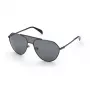 Óculos de sol unissexo TOUS STOC46-61672X Havana castanho tartaruga armação de acetato lentes degradê castanhas 61 mm