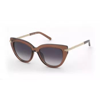 Óculos de sol cat-eye de mulher TOUS STOD13-530893 Havana castanho degradê 53 mm