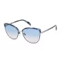 Óculos de sol de mulher TOUS STO436570SN9 Havana castanho armação de acetato lentes degradê castanhas 57mm