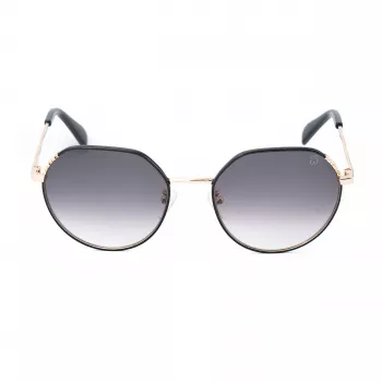 Óculos de sol TOUS para mulher STO454-550301 havana acetato lentes castanhas degradê 55 mm