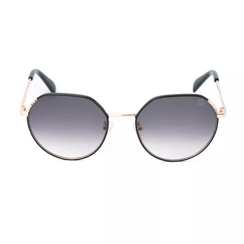 Óculos de sol TOUS para mulher STO454-550301 havana acetato lentes castanhas degradê 55 mm