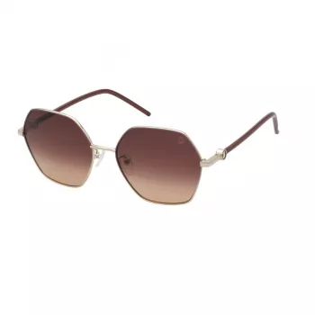 Óculos de sol TOUS mulher STO456-56033M Havana acetato castanho degradê 56 mm