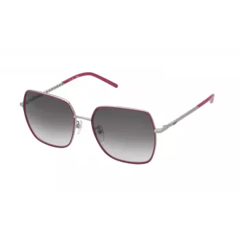 TOUS Óculos de Sol de Senhora STO460-570A39 Havana Castanho Acetato Armação Angular 57mm