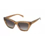 Óculos de sol de mulher TOUS STOB85-530D67 castanho Havana armação de acetato borboleta com lentes de policarbonato castanhas degradê 53/15/140 mm