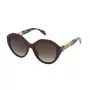 TOUS Óculos de sol para mulher STOB90-5508LA Havana acetato gatinho 55mm