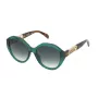 Óculos de sol de mulher TOUS STOB90-550G61 Havana castanho degradê retangulares 55 mm
