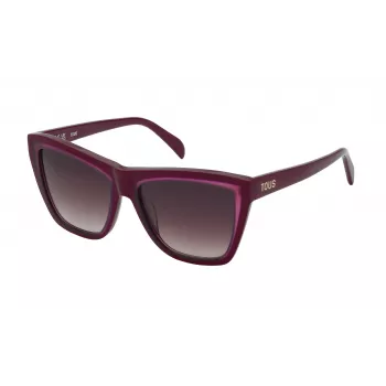 Óculos de sol de mulher TOUS STOC25V5408LA Havana acetato borboleta olho de gato 54 mm