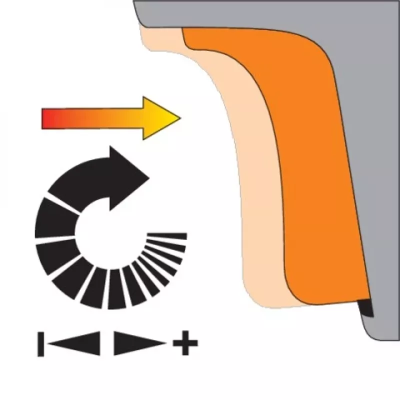 Berbequim com percussão TOYA Sthor 78983, 780 W, bucha de coroa dentada 13 mm, 0-3000 rpm, função martelo, Softgrip, com punho auxiliar e limitador de profundidade