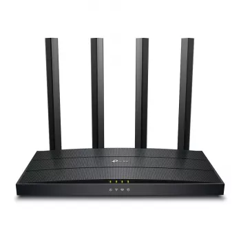 Router wireless gigabit dual-band Wi-Fi 6 TP-Link Archer AX18 (AX1800, 4x Gigabit LAN, preto)