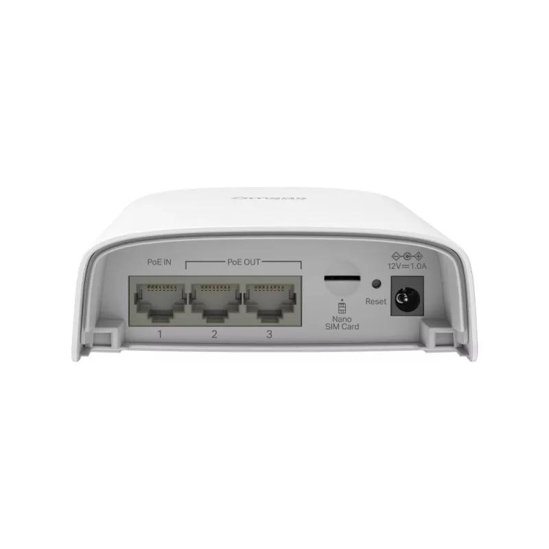 Gateway TP-LINK ER603WP-4G-Outdoor Omada 4G Cat4 N300 Outdoor PoE Cloud-Managed para montagem em parede/poste