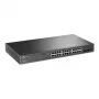 Switch TP-Link JetStream 28 portas Gigabit Smart PoE+ com 24 portas PoE+ e 4 slots SFP