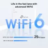 TP-LINK RE660X Extensor de alcance Wi-Fi 6 Dual-Band, 2,4 GHz e 5 GHz, 802.11ax