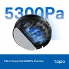 TP-Link Tapo RV20 Max Plus Aspirador e Robô de Lavagem com Estação de Recolha, Navegação LiDAR, 4200 Pa de Sucção, Bateria 2600 mAh, Wi-Fi, Alexa e Google Assistant