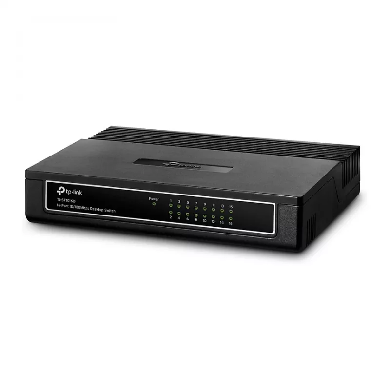 TP-Link TL-SF1016D Switch Desktop 16 Portas 10/100 Fast Ethernet