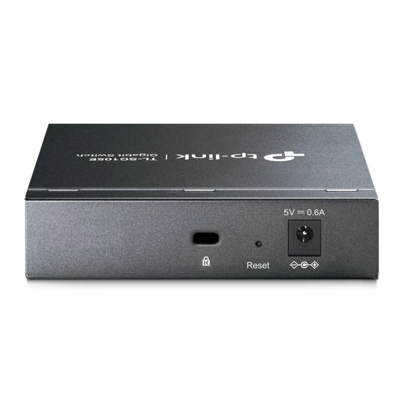 TP-LINK TL-SG105E(UN) Switch Gigabit Ethernet L2 gerido, 5 portas, 10/100/1000 Mbps